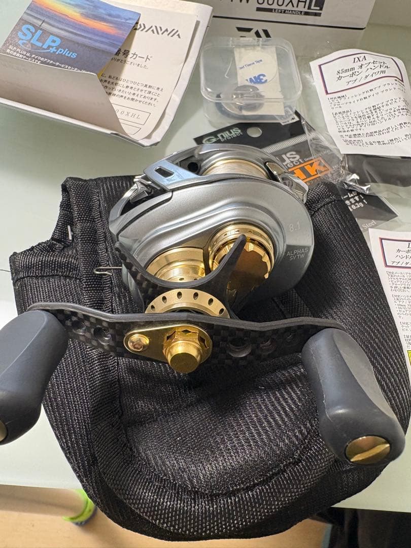 DAIWA ALPHAS SV TW 800XHL KTFフルカスタム
