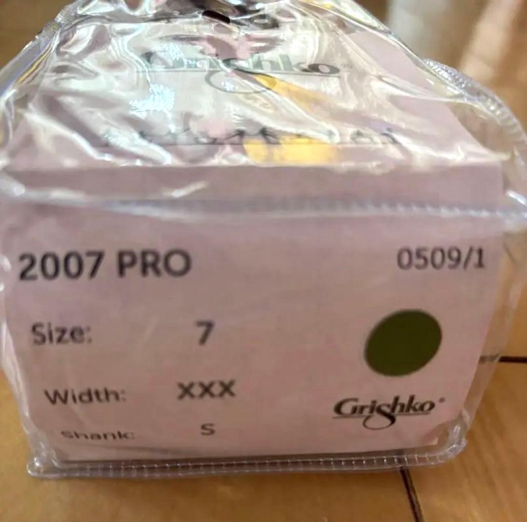 【新品】Grishko グリシコ 2007Pro 7 XXXトゥシューズ