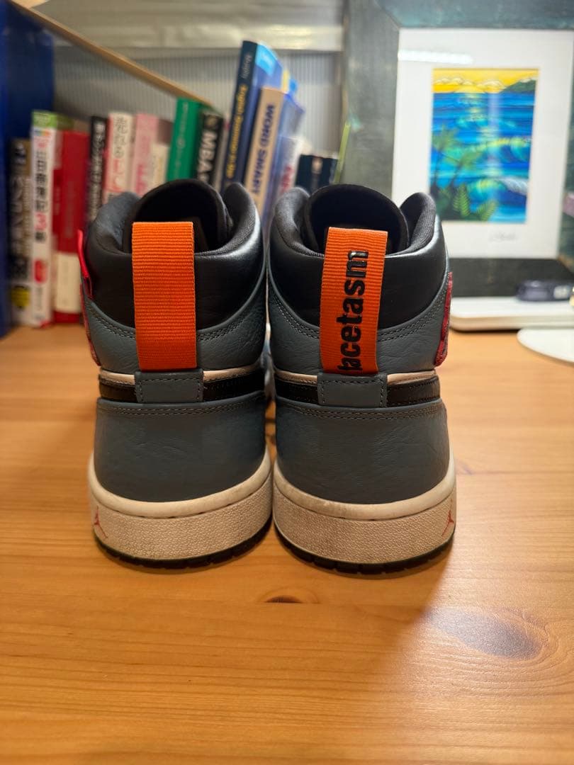 ナイキ　エアジョーダン1 mid シューズ　28cm facetasmコラボ