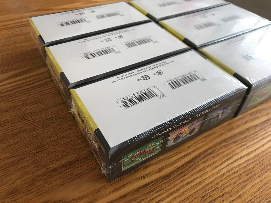 ポケモンカードゲーム MEGAドリームex 6box シュリンク付き