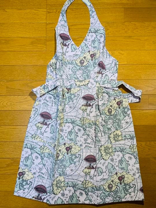 稲葉芳枝デザイン　袋付き　エプロン　JAL プレミア品
