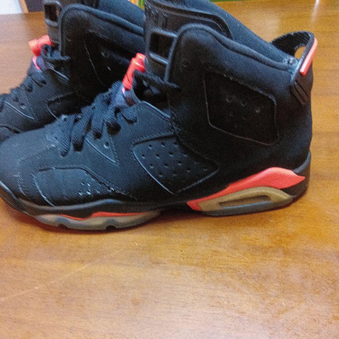 Jordan 6 黒赤 　24cm　マイケル　ジョーダン