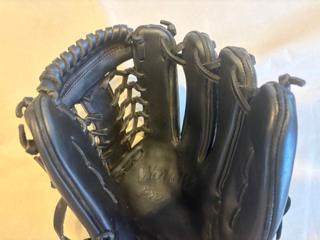 Mizuno プロフェッショナル 軟式グローブ 黒　イチロー　おまけに付き