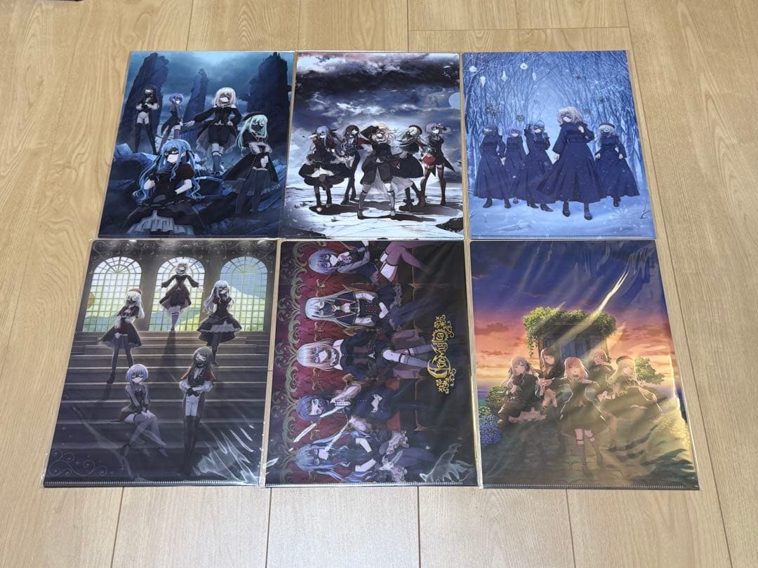 新品）Ave Mujica　クリアファイル　6種セット