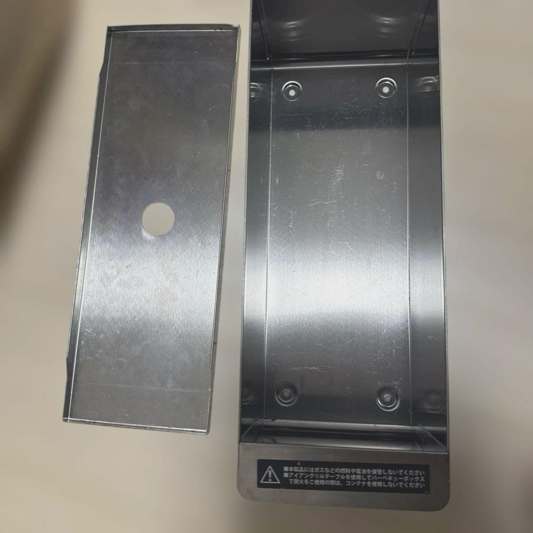 スノーピーク ステンボックス ハーフユニット 蓋付き