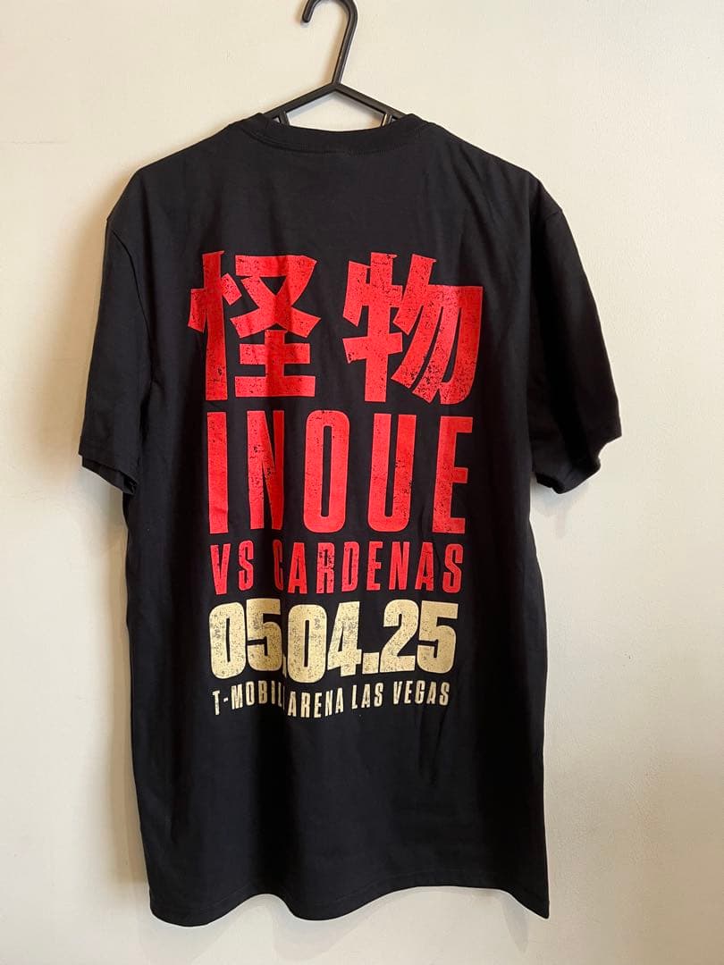 【公式】井上尚弥 vs カルデナス M size Tシャツ