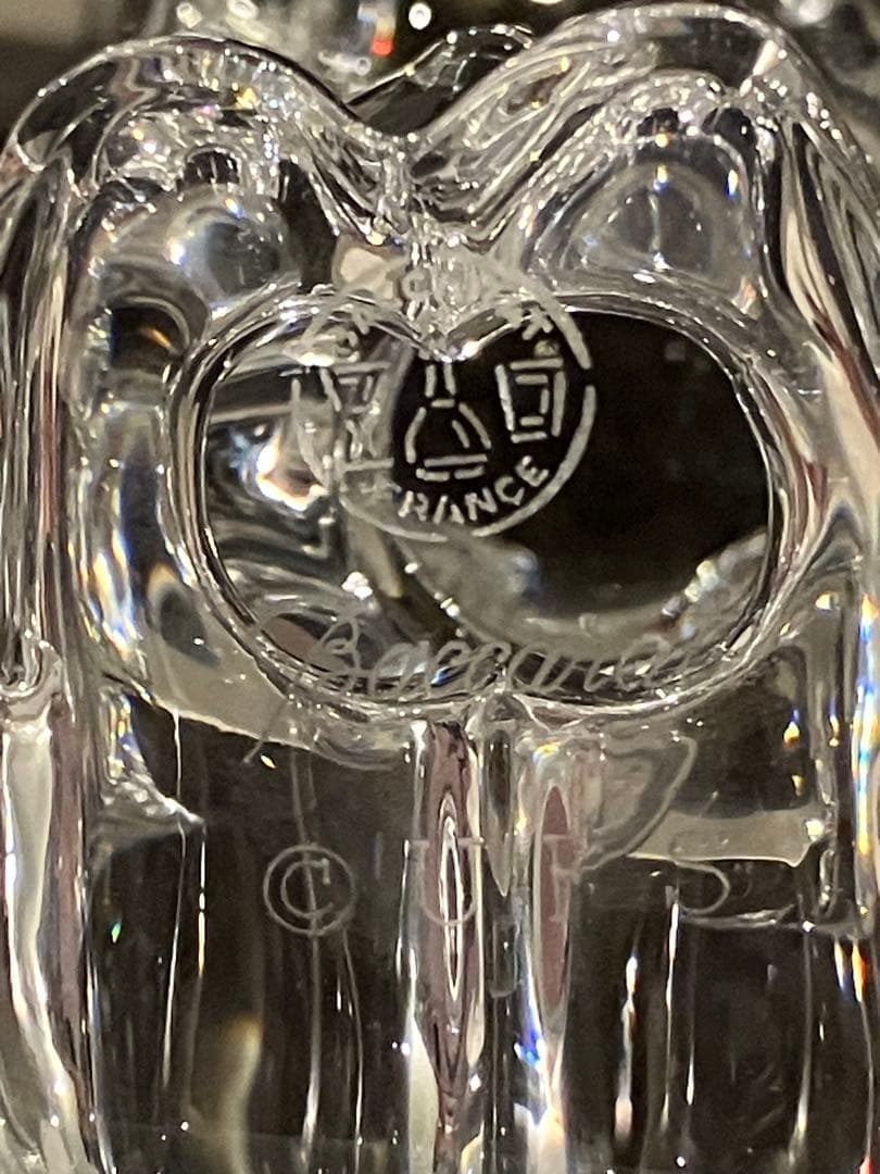 Baccarat クリスタル　スヌーピー