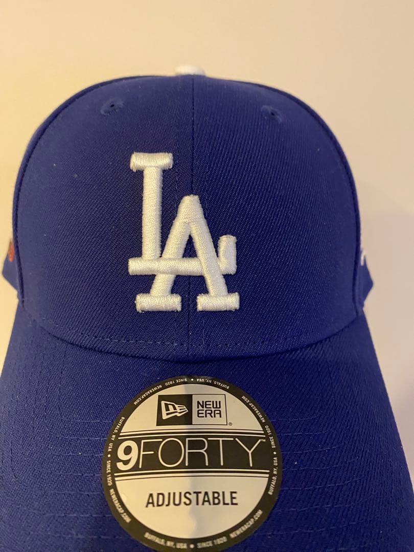 ロサンゼルスドジャース東京シリーズNEW ERA 9FORTY LAキャップ 青