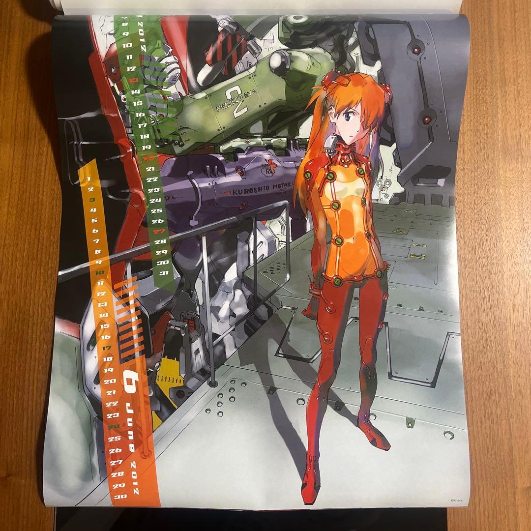 ★美品★エヴァンゲリオン新劇場版　カレンダー　2012年　壁掛け　ポスター
