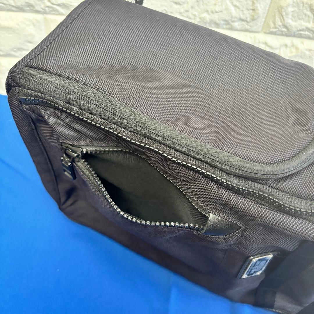 【美品】ASSOV ゴルフ シューズケース バリスティックナイロン ブラック