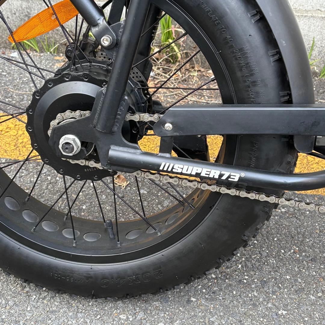 送料込 正規品 美品 SUPER73 SG1 ブラック 廃盤品 スーパー73