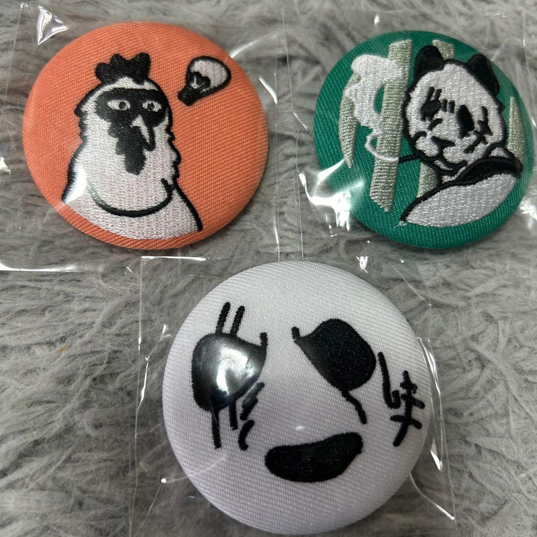 板垣巴留展　刺繍缶バッチ　BEASTARS ９種セット