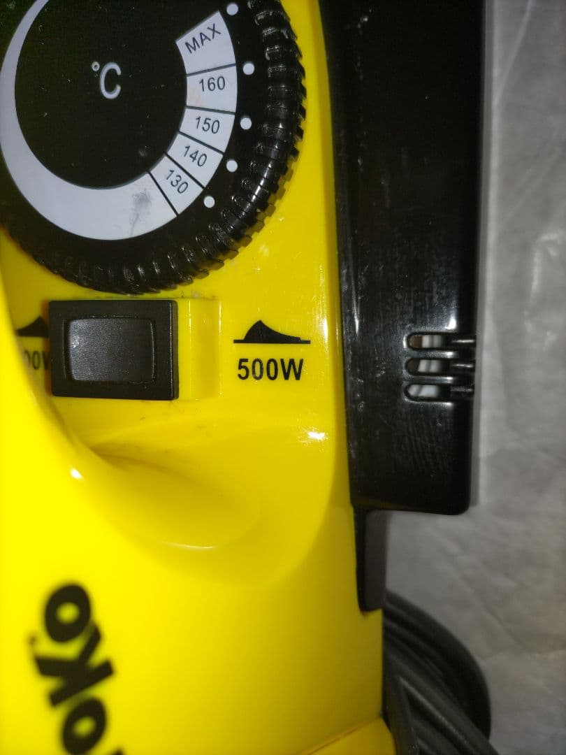 程度良好 TOKO Iron 500w/1000w WAXペーパークリップ付属