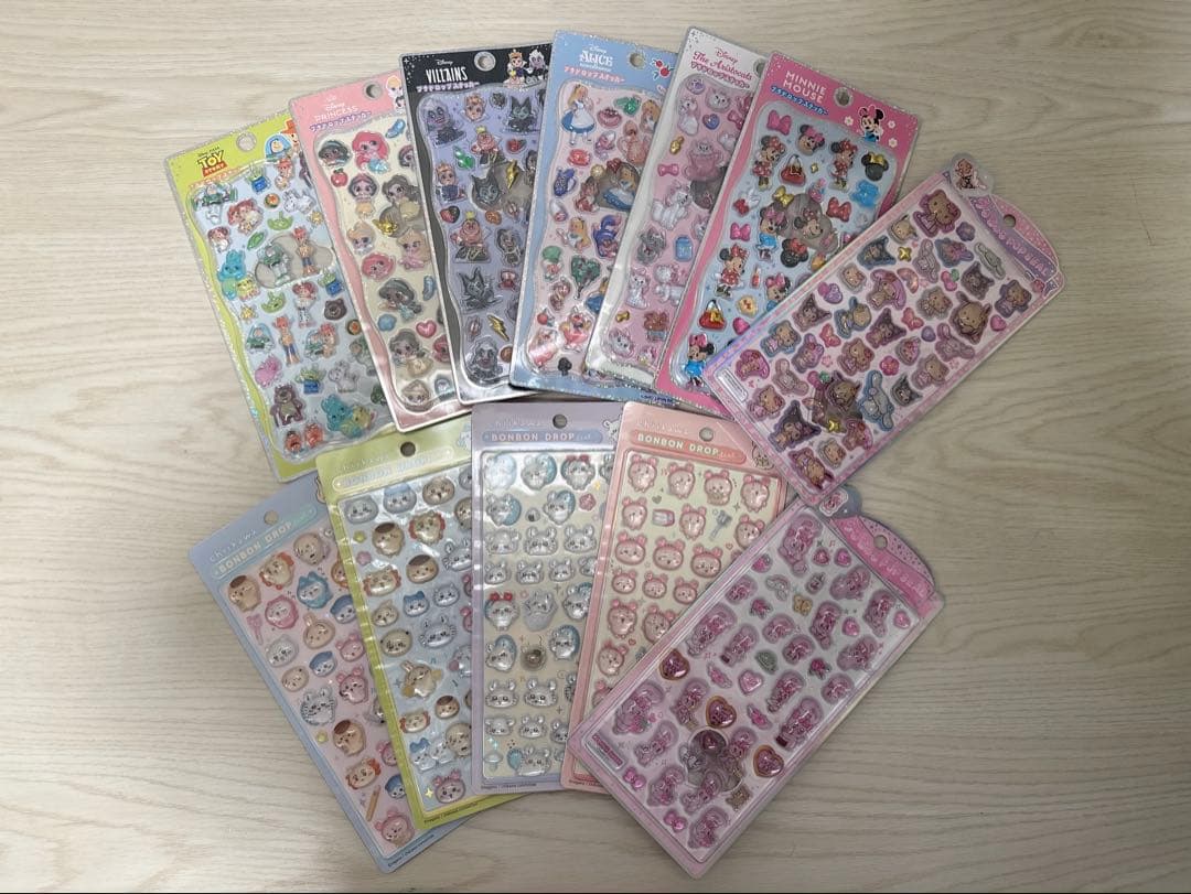 キャラクターシール 70個セット