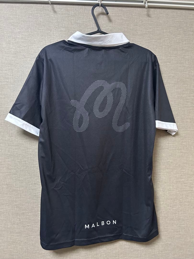黒　M マルボンゴルフ MALBON GOLF 　ポロシャツ　即日　レア品