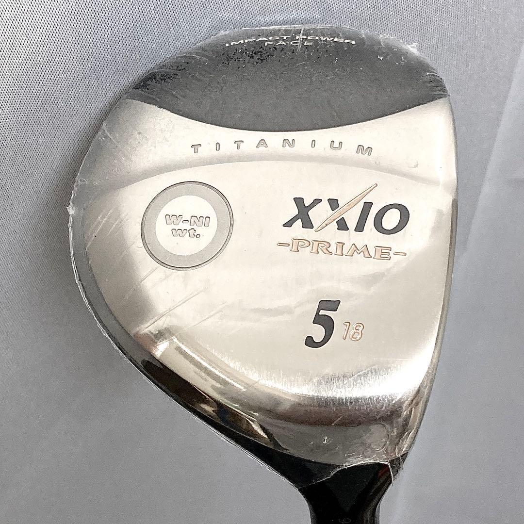 未開封XXIOプライム2005 5W18° SP200 SR FW HDカバー付