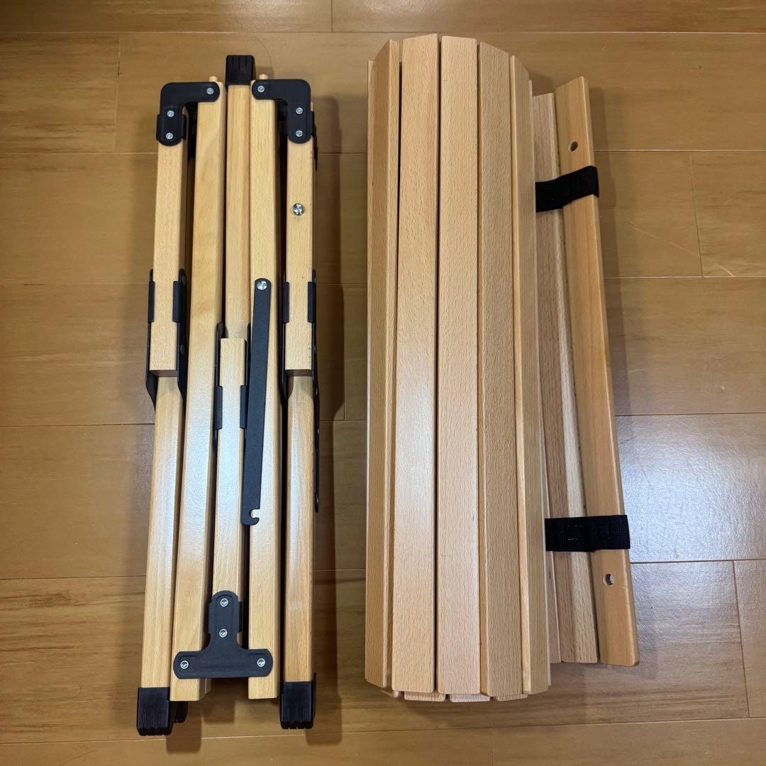 TOMOUNT ウッドロールトップテーブル 120cm