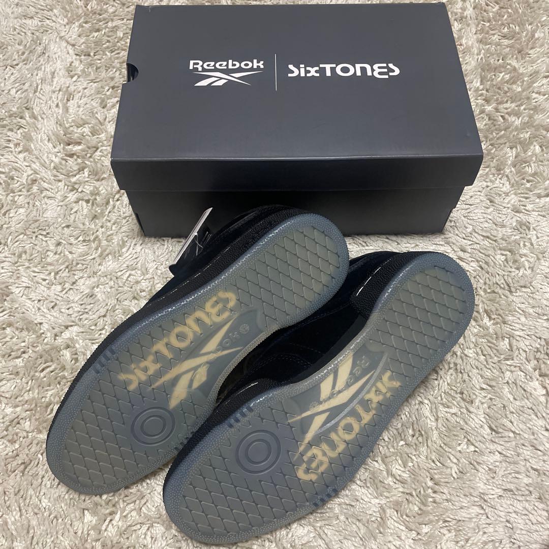 SixTONES×Reebok コラボスニーカー 24.5cm ブラック　新品