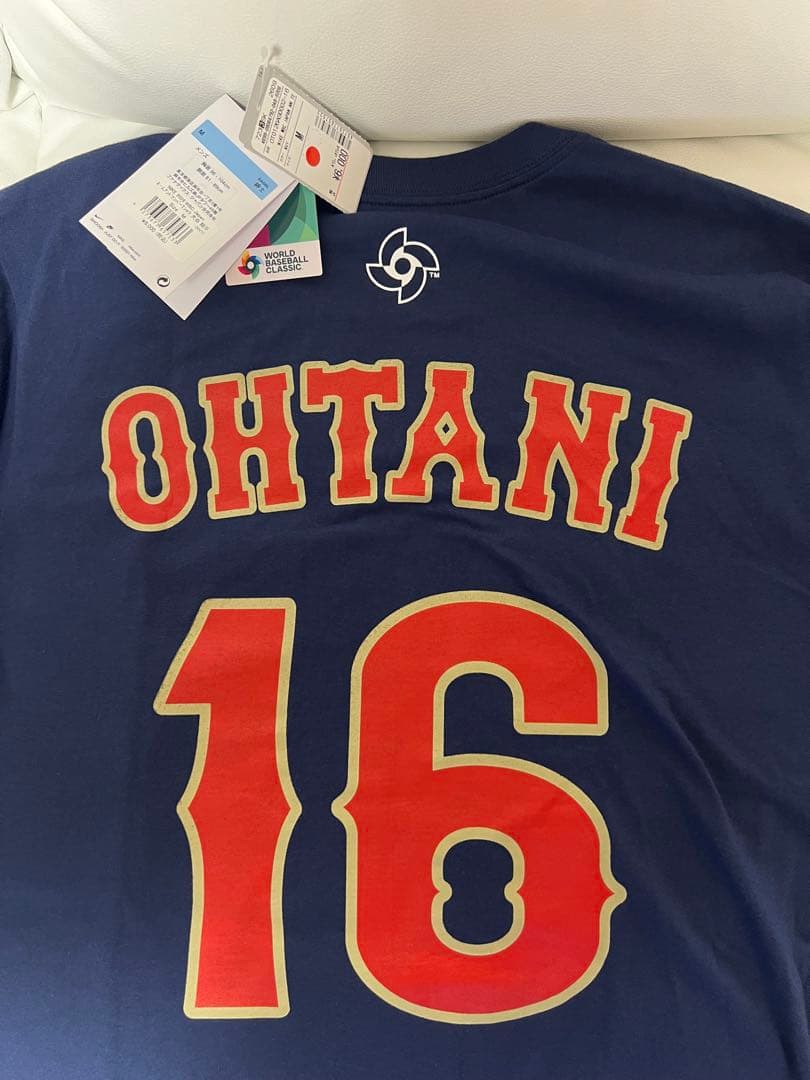 大谷翔平　WBC2026 ナンバーＴシャツ　Mサイズ　ユニフォーム　 侍ジャパン