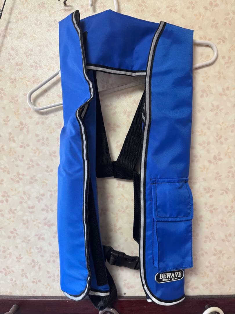 安心の桜マーク入り！命を守ろう！ライフジャケット。釣りやボートの水遊びに！