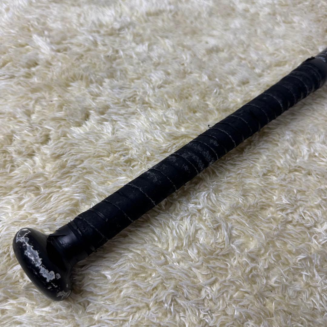ZETT ブラック キャノン 軟式用 バット FRP製 83cm 700g