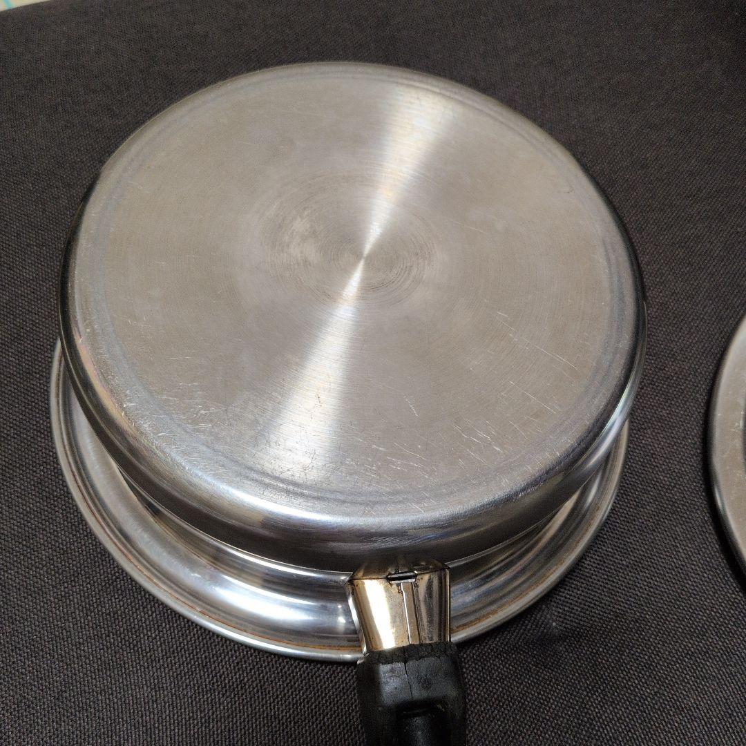レインボークッカー19cm 片手鍋 蓋付き