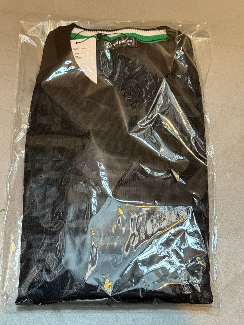 【新品未使用】AND PER SE ニットベスト メンズ ゴルフウェア