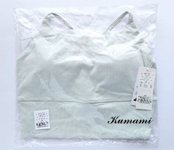 LAVA　ラバ　SUKALA　ベーシックリブブラトップ/ペールミントM　未開封品