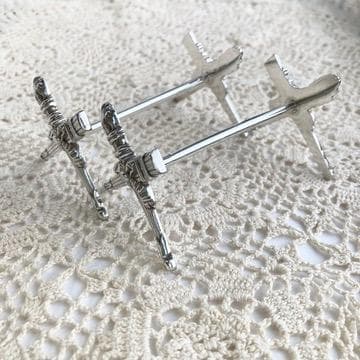 レア⭐️Christofle クリストフル ナイフレスト ２本 トーチ　矢筒