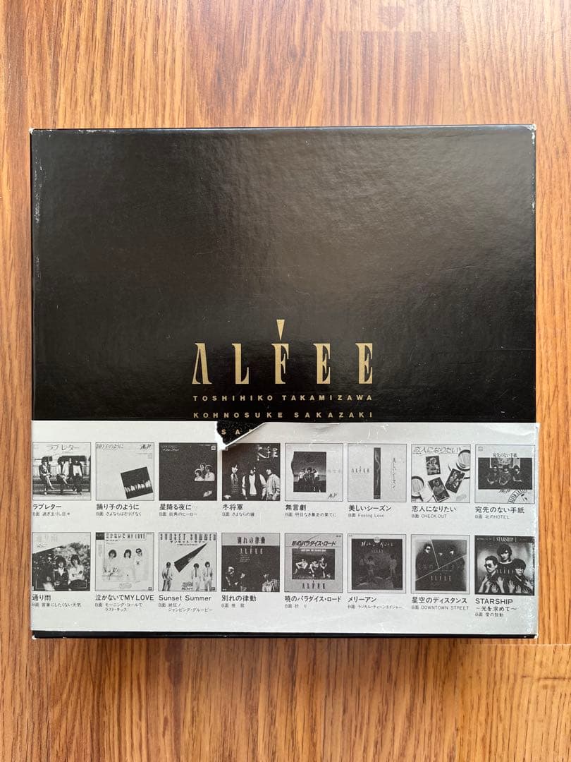 ALFEE SINGLES BOX 完全限定版