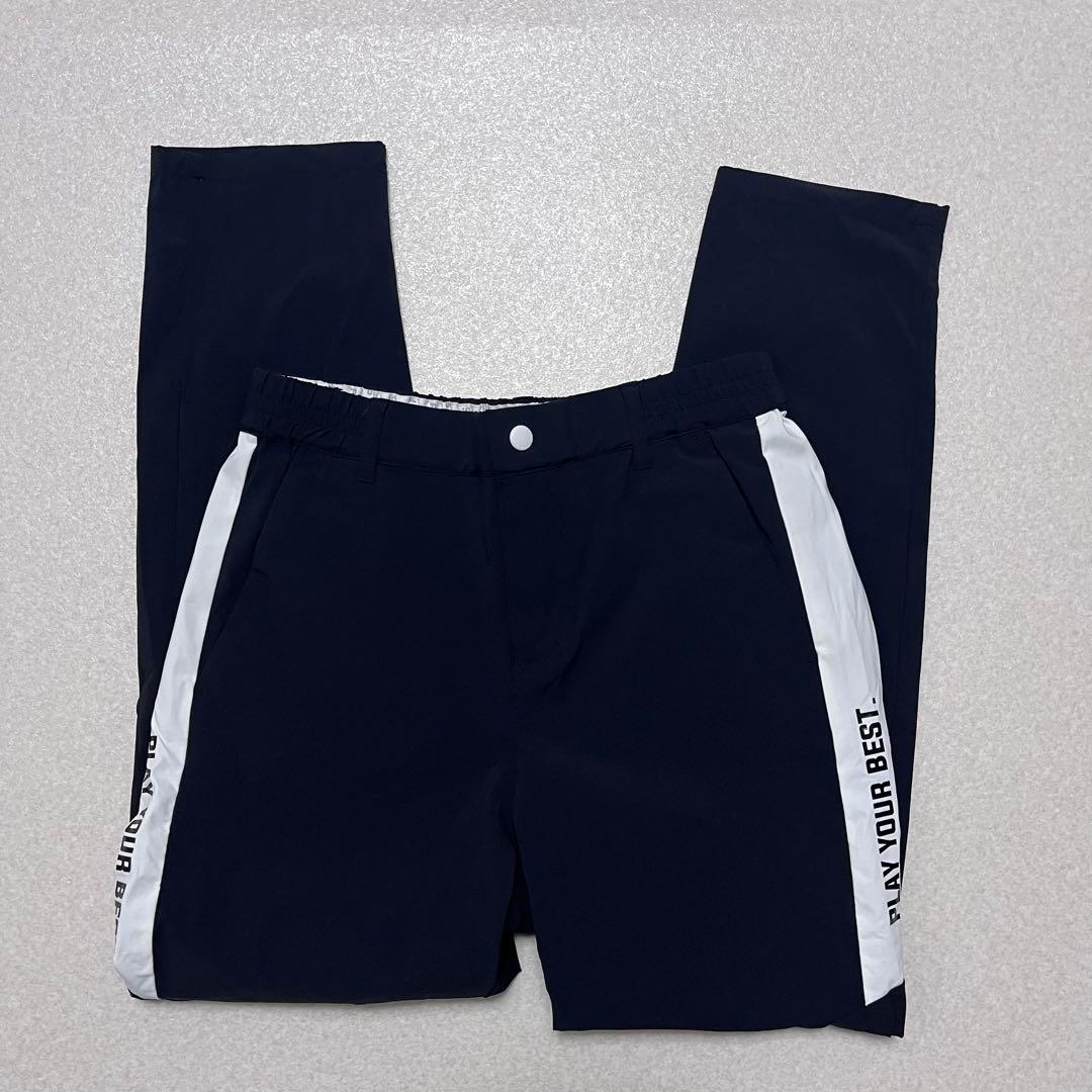 PING レディースゴルフテーパードパンツ CORDURA M 黒