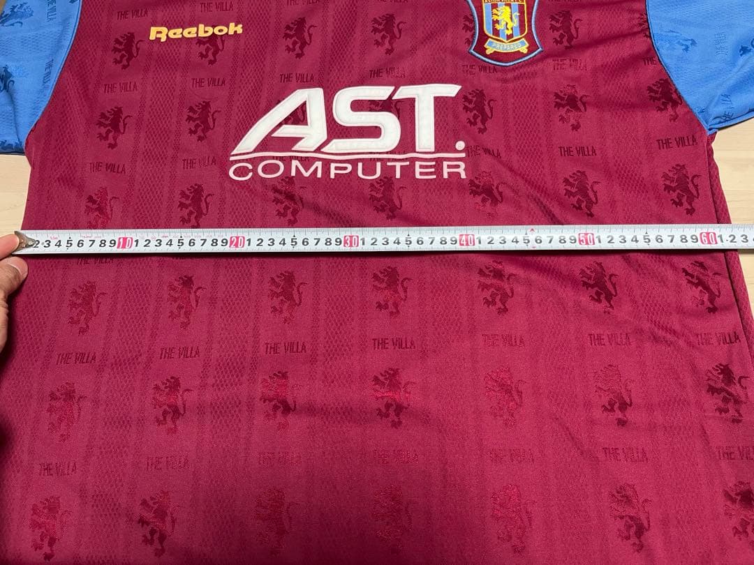 Reebok Aston Villa シャツ ゲームシャツ 46”/48”