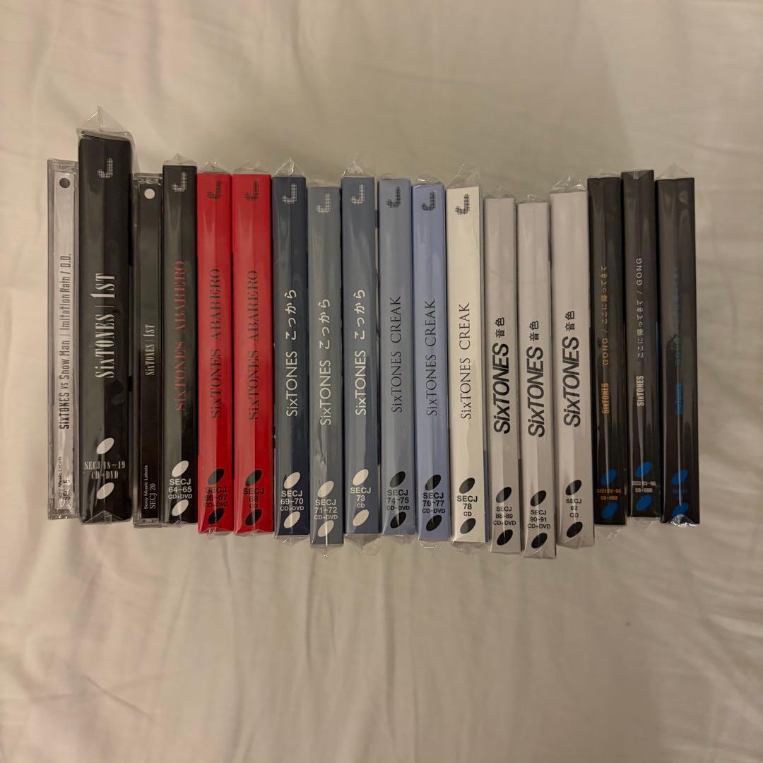 SixTONES CDシングルアルバム【特典付き】公式写真まとめ売り