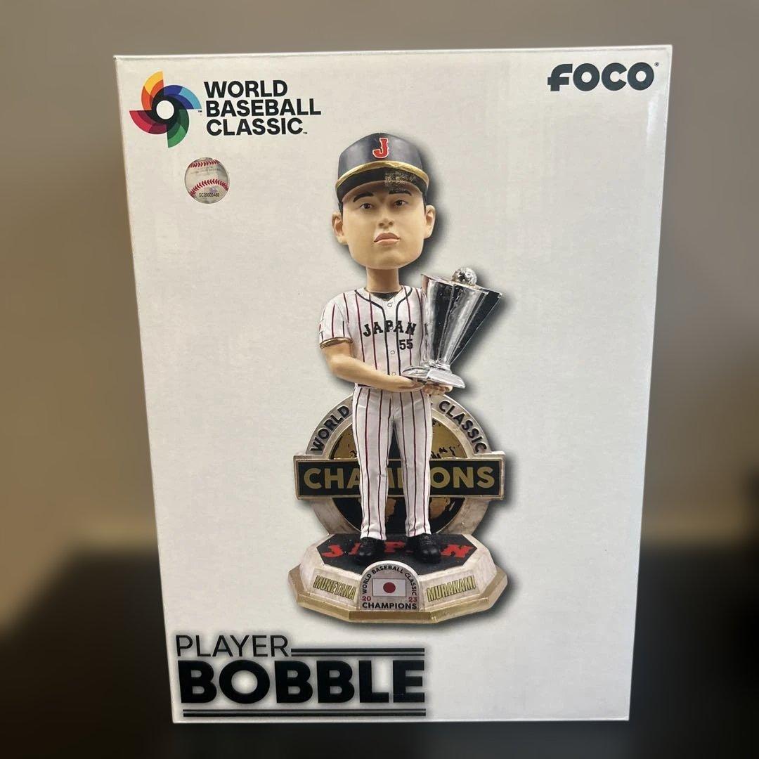 2023 WBC優勝記念ボブルヘッド　大谷翔平　村上宗隆　吉田正尚　オマケ有