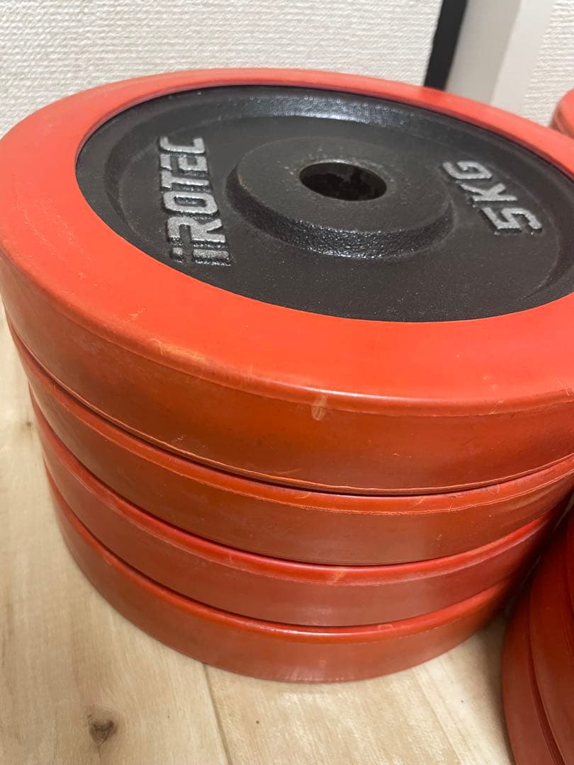 きみ屋IROTEC ラバー ダンベル60kgセット 30kg×2個 2/2
