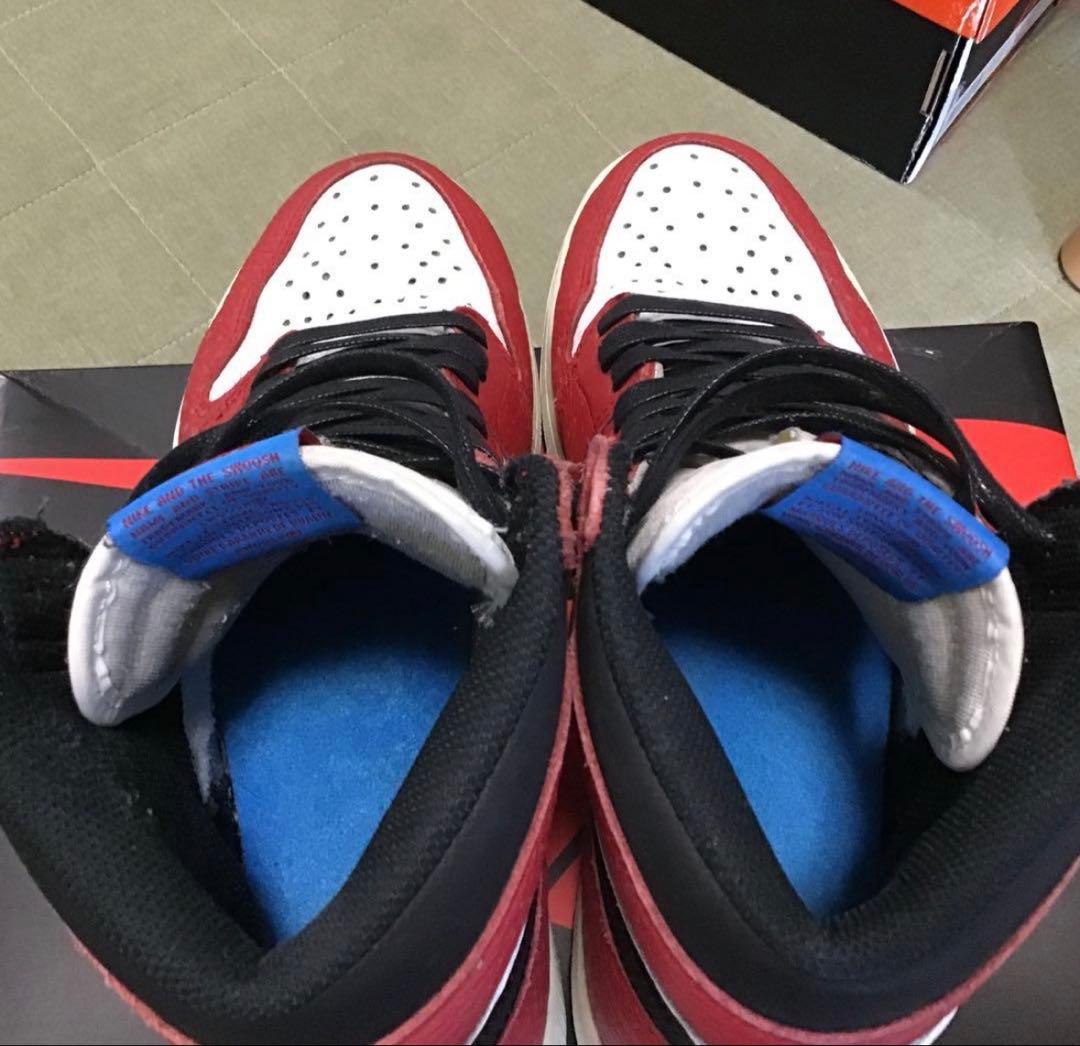 [最安値]NIKEエアジョーダン1シカゴスパイダーマン　オリジンストーリー