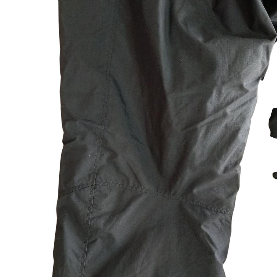 【美品】US Columbia 防水 裏起毛 中綿入り黒 スノーパンツ