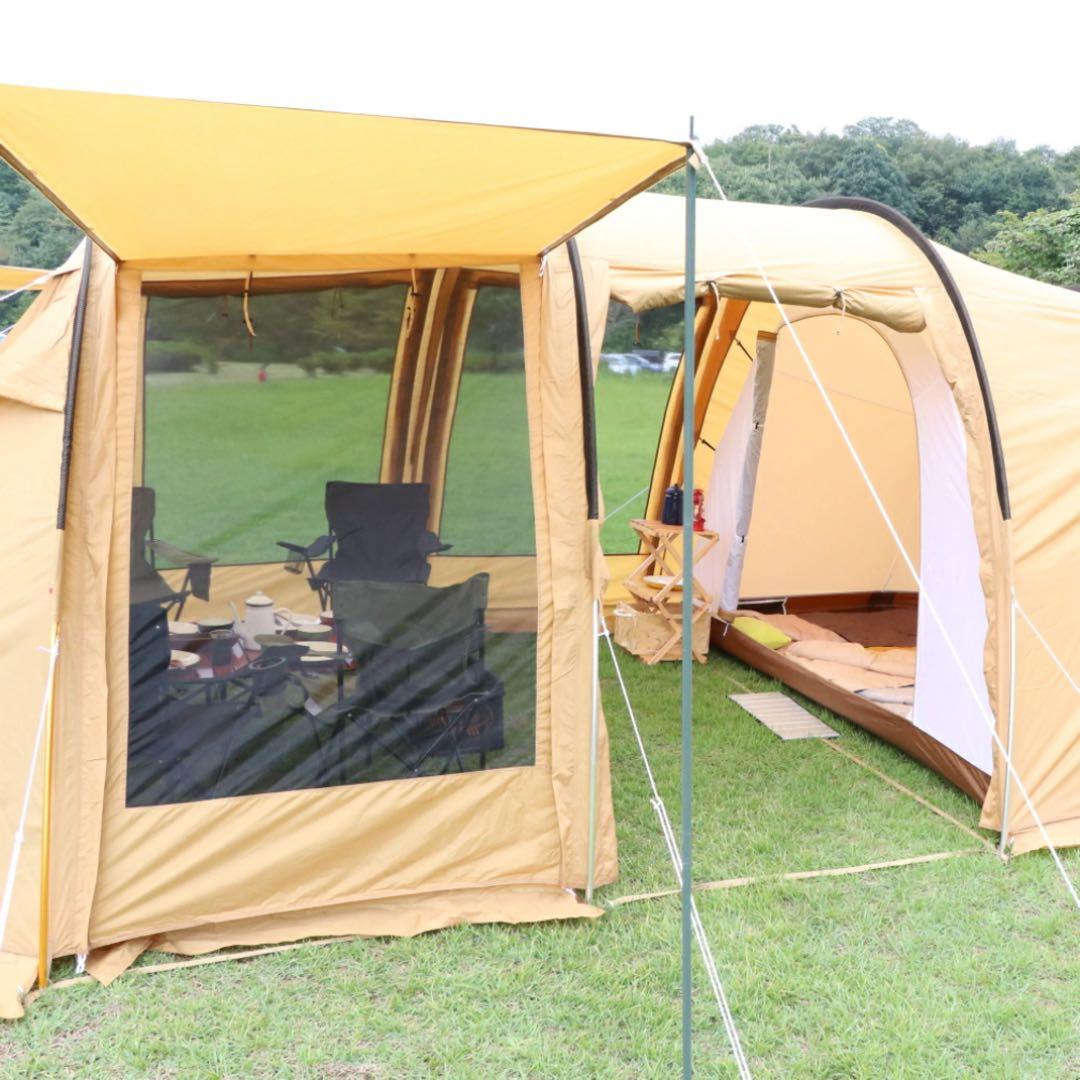 イグニオ 2ルーム型テント　ドームテント 4人用　キャンプ　新品　最安値