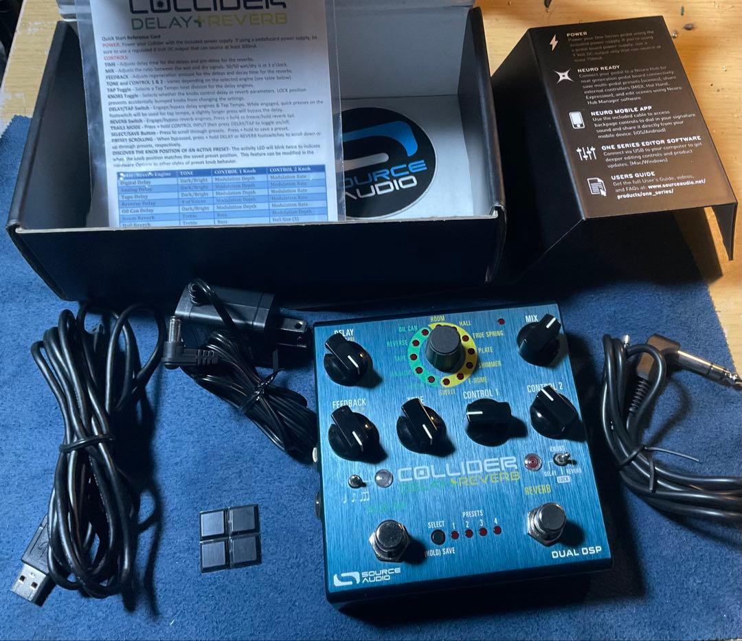 ギター SOURCE AUDIO SA263 COLLIDER DELAY+REVERB