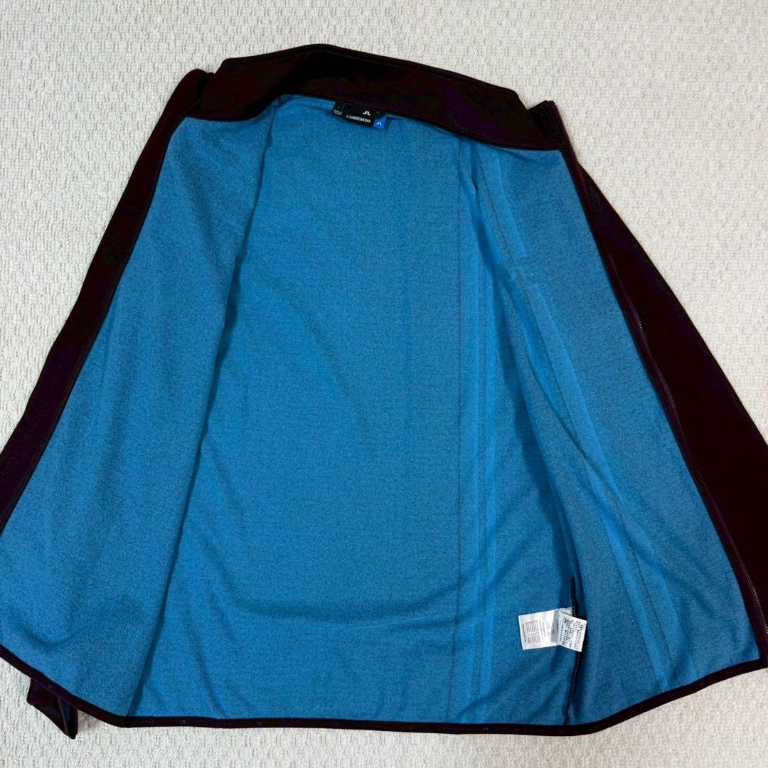 J.LINDEBERG ジャケット ゴルフウェア ブラウン L