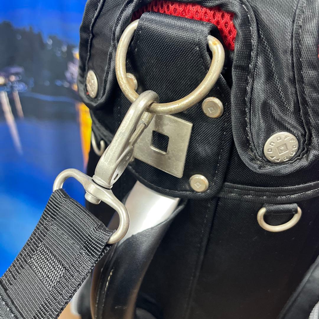 寶BZ-1295 onoff グローブライド ブラック キャディバッグ