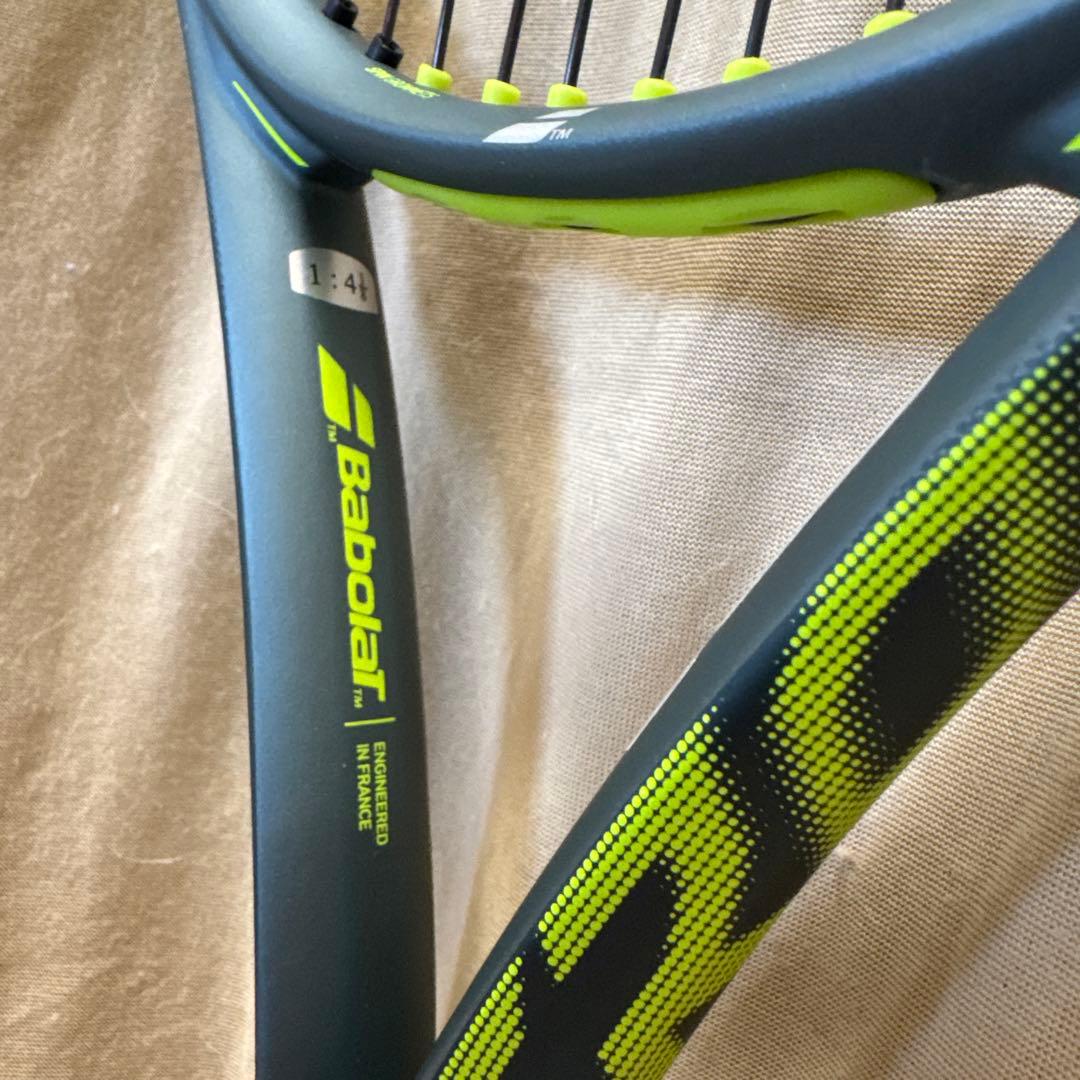 Babolat Pure Drive テニスラケット グレー/イエロー