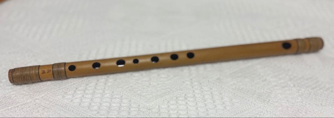 篠笛　蘭照管
