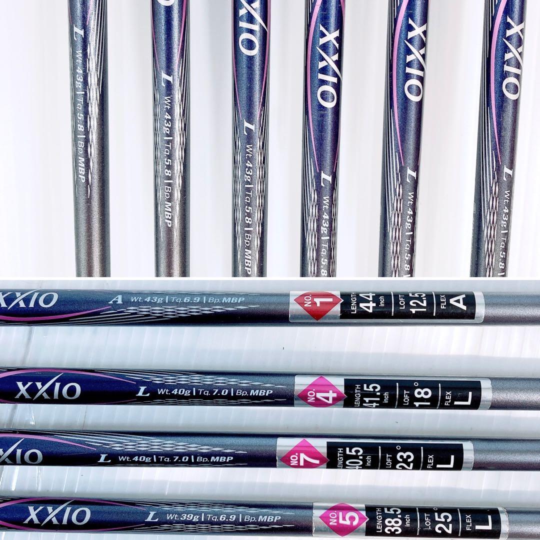 XXIO7代目 レディース 10本セット ゼクシオ MP700 L A