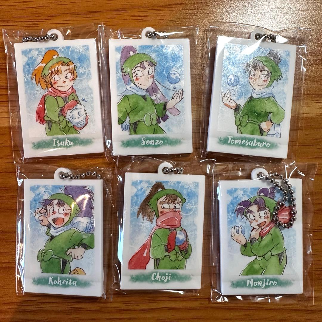 忍たま ぱしゃこれ ミニアクリルキーホルダー vol1 2 コンプセット