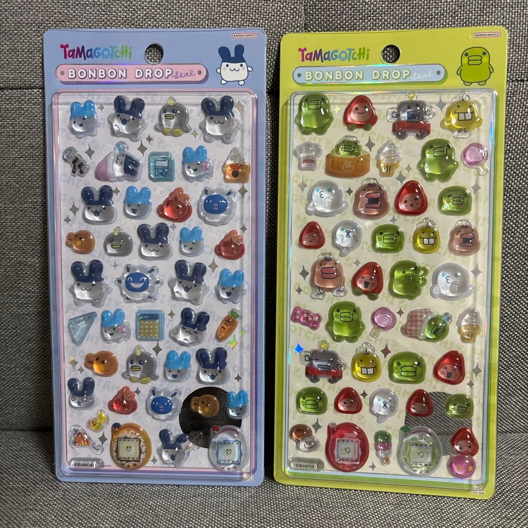 【国内正規品】たまごっち ボンボンドロップシール 4点コンプリートセットボンドロ