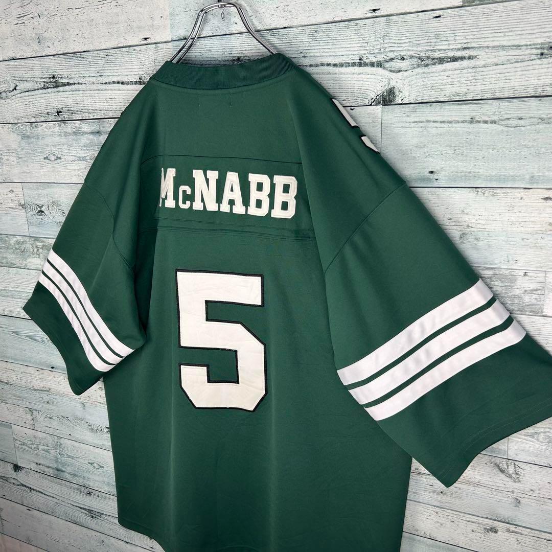 NFL ミッチェルアンドネス 全刺繍 イーグルス ゲームシャツ 2XL 5357