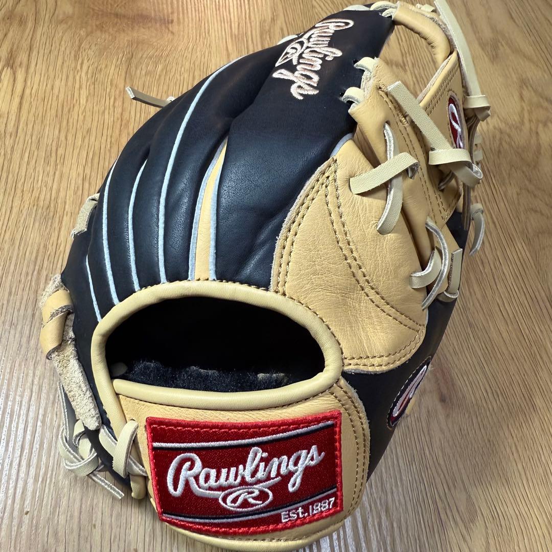 【新品未使用】ローリングス 内野手用 野球軟式グローブ