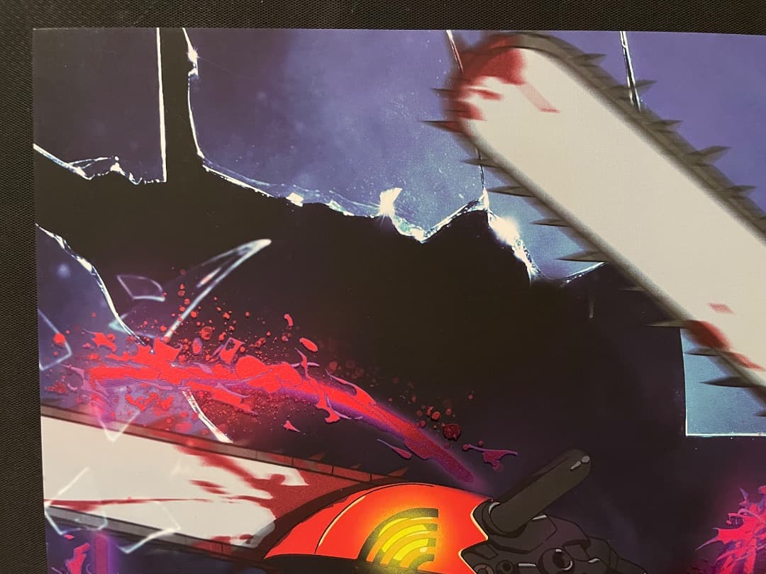 台湾劇場特典　チェンソーマン　蓄光　A3ポスター