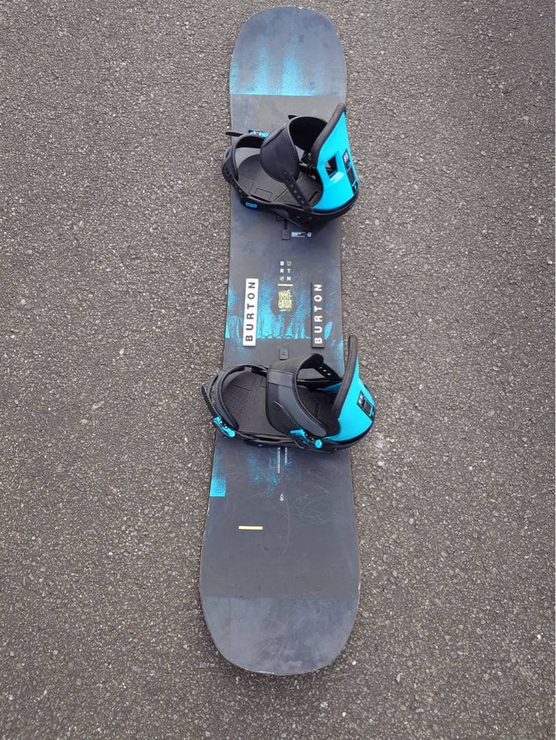 BURTON スノーボード バインディング、ウエア付き